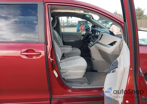 2017 Toyota Sienna Le 7 Passenger from USA, damaged, VIN 5TDKZ3DC4HS841509